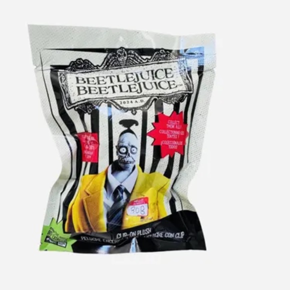 Other - Beetlejuice Plush Figure Blind Bag - Yellow Jacket